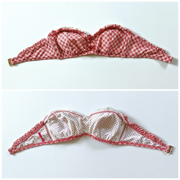 Gingham Bikini Top from Betsey Johnson! - Picture 3 of 4